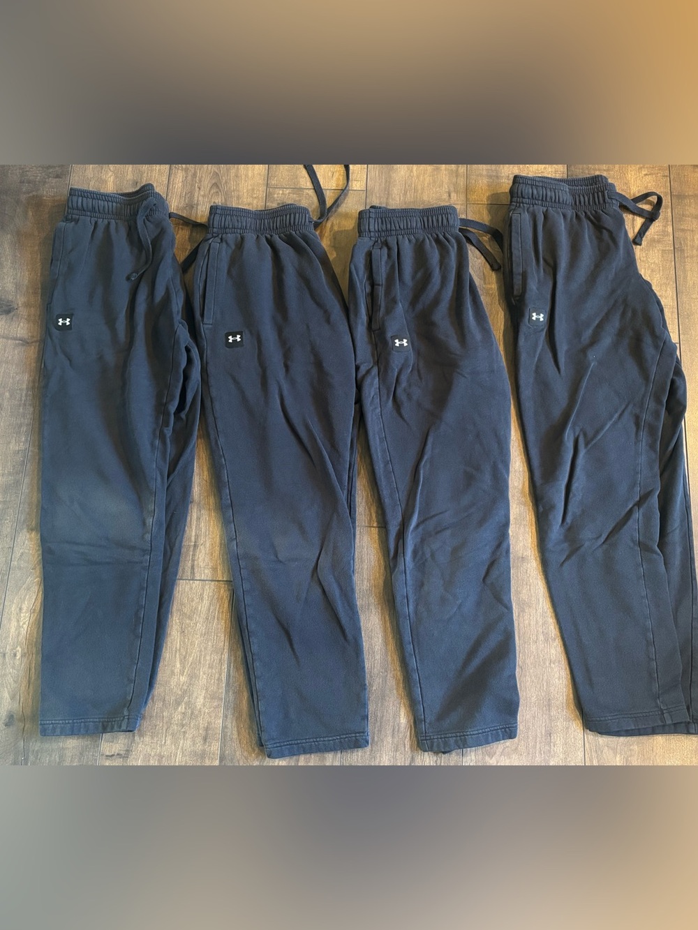 Under Armour Black Men's Jogger Sweatpants - Bundle of 4